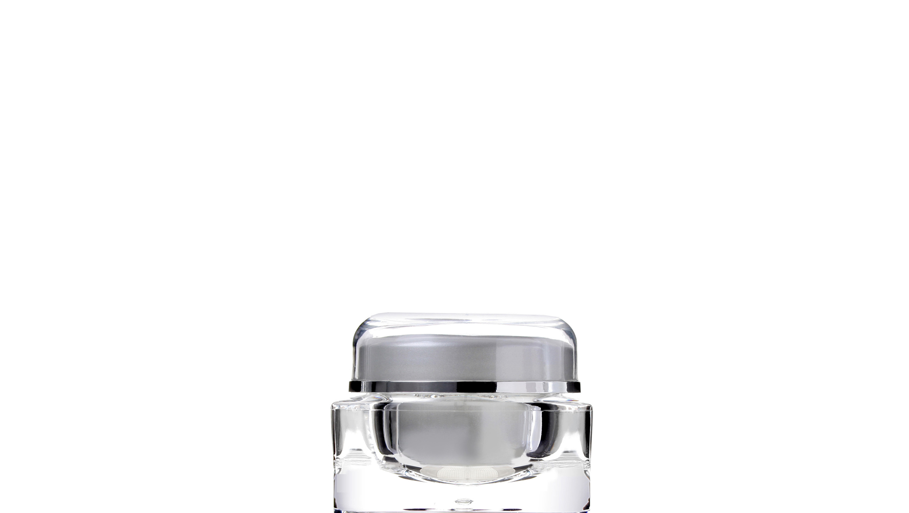 luxury glass container for health an beauty products