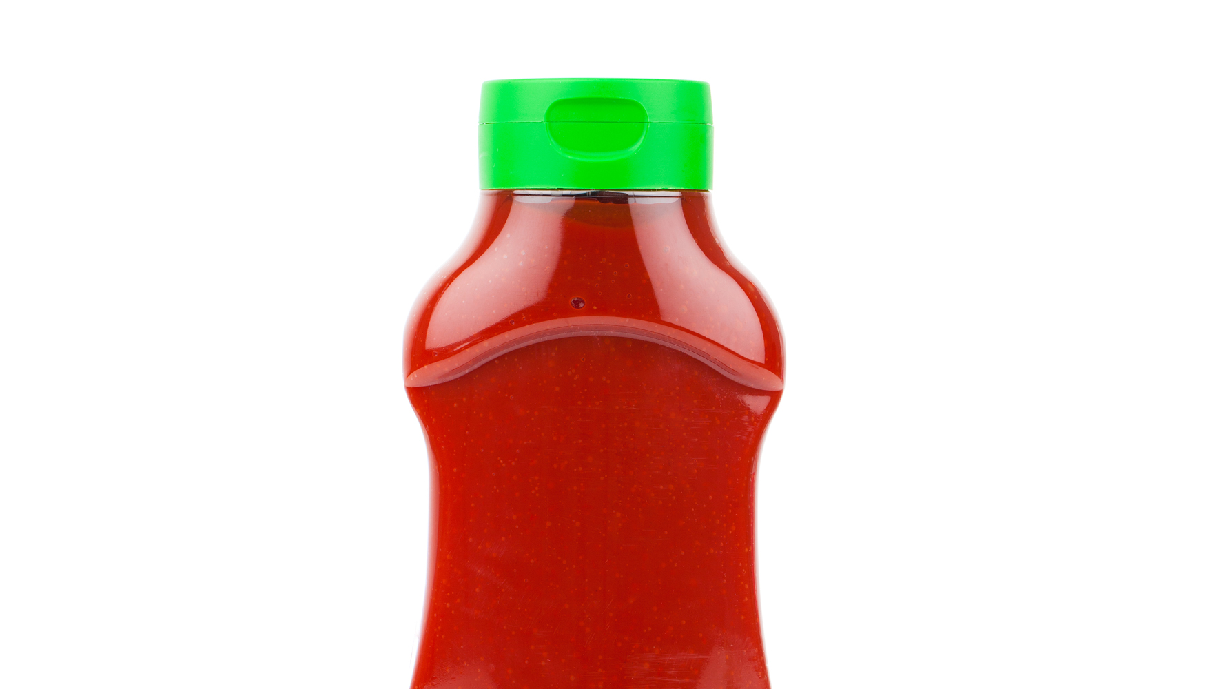 red food container made of PET plastic