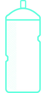 icon showing dent damage to aerosol containers