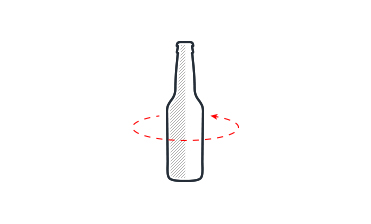 Icon showing that ShockQC can spin & tilt