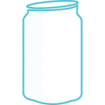 icon showing can with improper seal