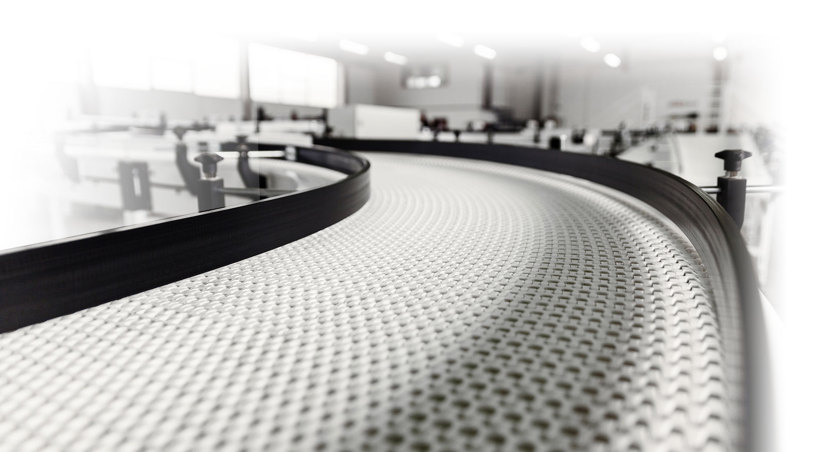 image of an empty conveyor belt