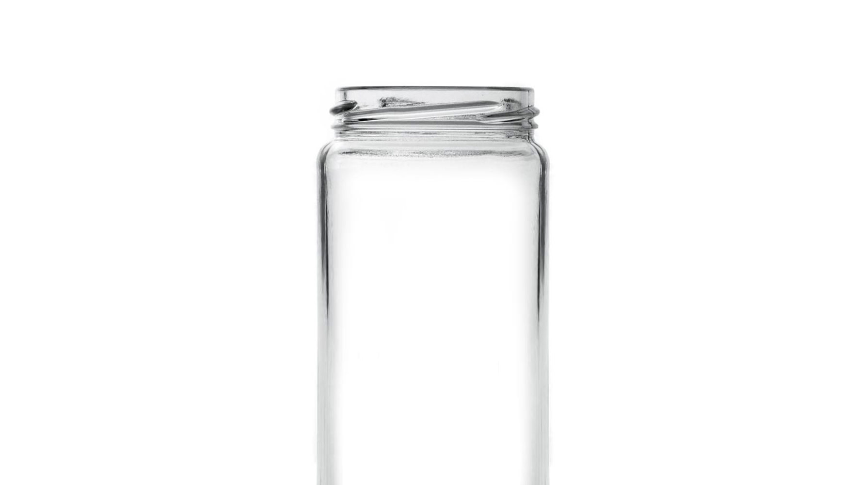 empty food bottle without cap