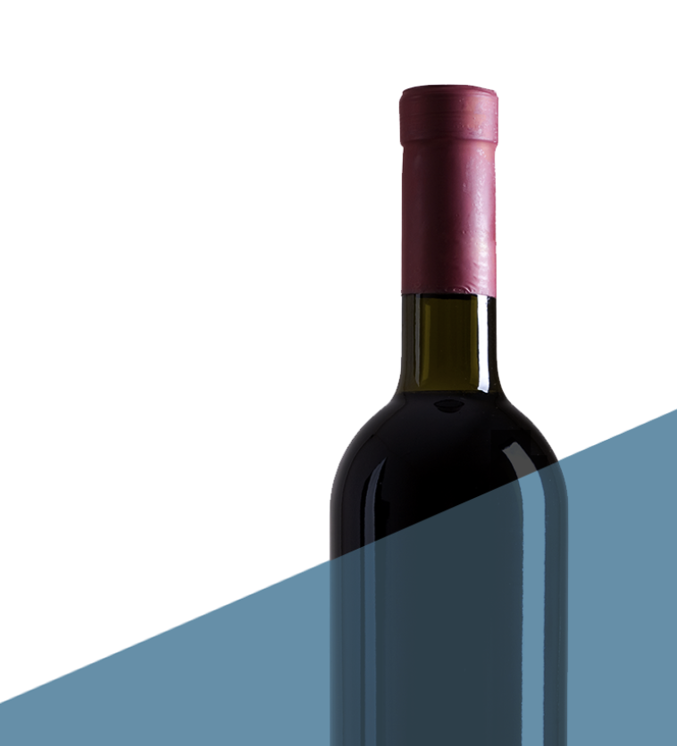 wine bottle with cap
