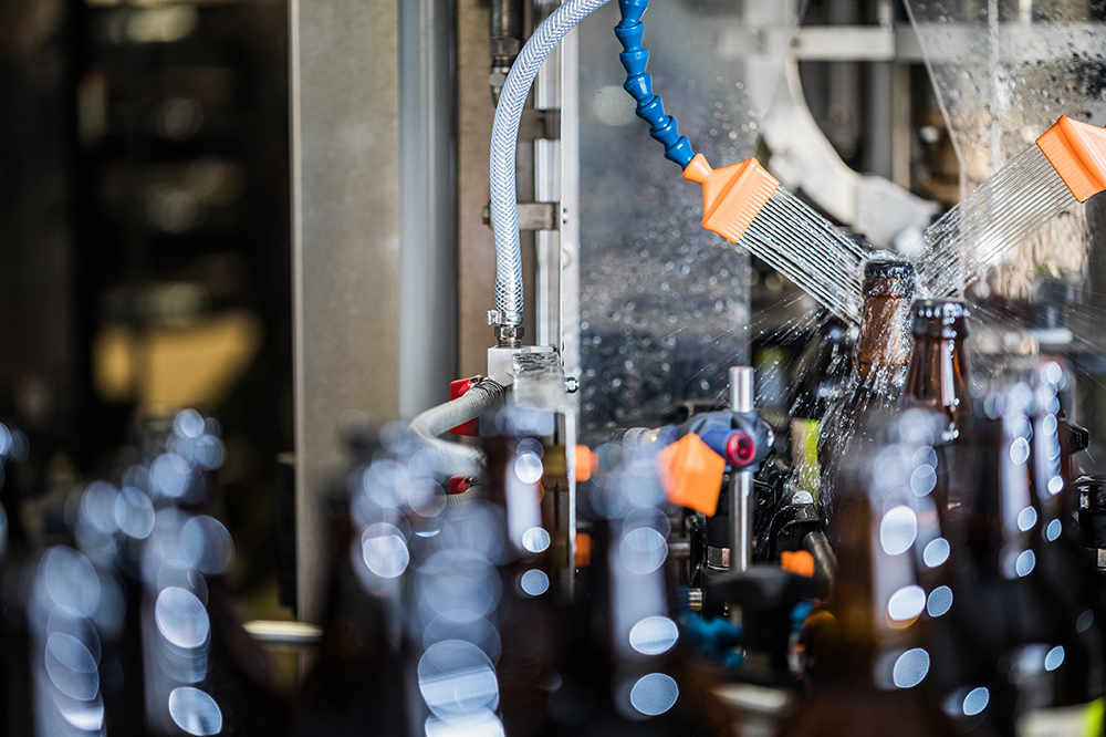 Bottle Washing After Filling